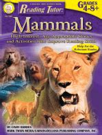 Reading Tutor Grades 4 8 Mammals