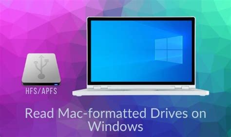 Reading from a Mac formatted drive on windows 11 : …