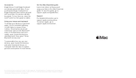 Reading imac quick start guide support apple on read zoe. - Megalithic jordan an introduction and field guide.