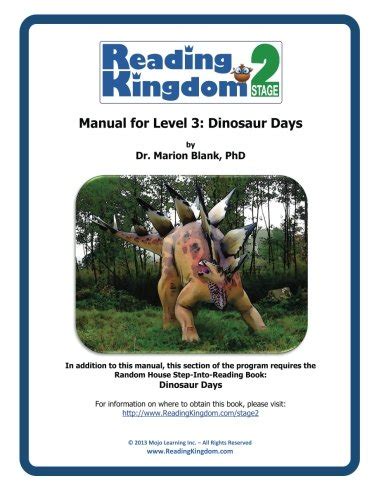 Reading kingdom stage 2 level 3 manual for dinosaur days by marion blank. - 2004 bombardier rally 200 service manual.