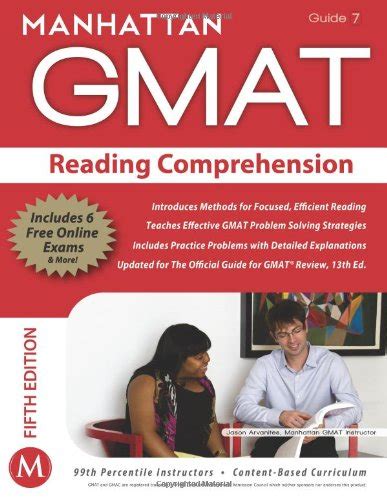 Full Download Reading Comprehension Gmat Strategy Guide 5Th Edition By Manhattan Gmat
