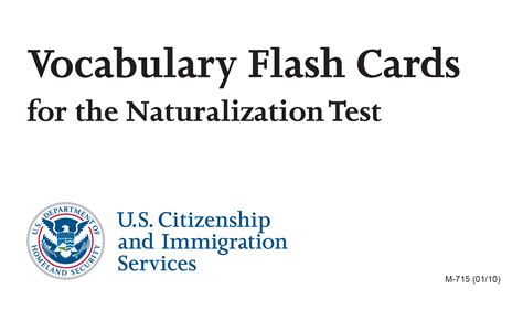 Full Download Reading Vocabulary Flash Cards For The Naturalization Test By Uscis United States Citizenship And Immigration Services