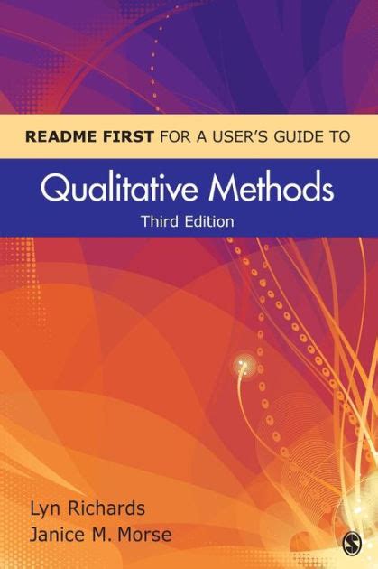 Readme first for a user s guide to qualitative methods. - 2009 suzuki marauder 800 manuale di riparazione.