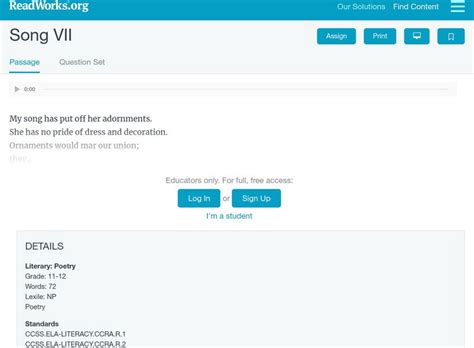 Readworks song vii answer key.  Then, click on the "Question Set" tab.  Note: None...