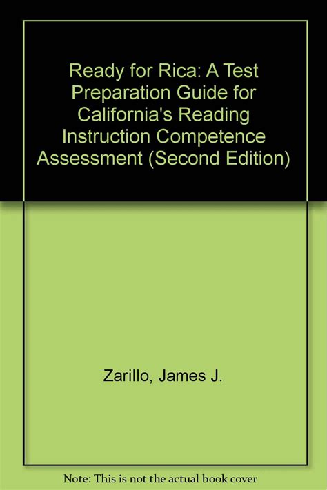 Ready for revised rica a test preparation guide for californias reading instruction competence assessment 3rd edition. - Continental 0 300 engine parts manual.