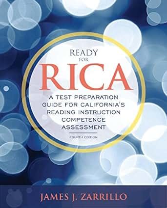 Ready for rica a test preparation guide for californias reading instruction competence assessment 4th edition. - Las reales fábricas de sargadelos y trubia.