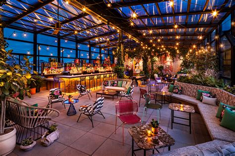 Ready rooftop. Located in the heart of the East Village at the top of the Moxy East Village The Ready is an all-season rooftop oasis perfect for after-work drinks, weekend revelry and private events. Collegial yet refined, The Ready at Moxy East Village feels like an escape from the New York daily grind. The eclectic décor (string lights, a vine-strewn mural, a bar made of plastic milk crates) and … 