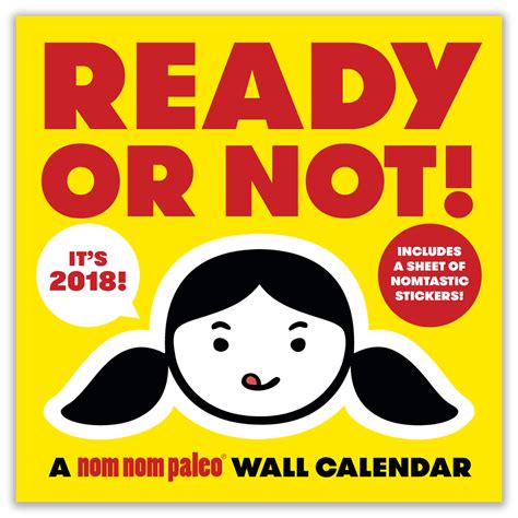 Read Online Ready Or Not A Nom Nom Paleo 2018 Wall Calendar By Not A Book