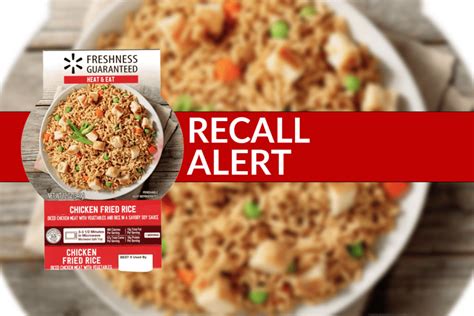 Ready-to-eat chicken fried rice recalled nationwide over listeria concerns