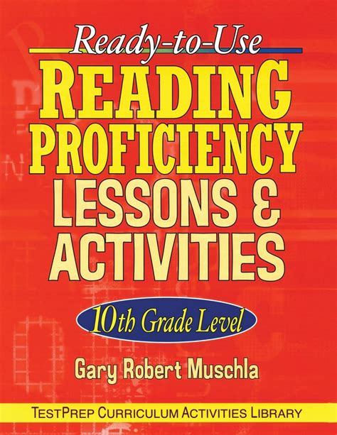 Full Download Readytouse Reading Proficiency Lessons  Activities 10Th Grade Level By Gary Robert Muschla