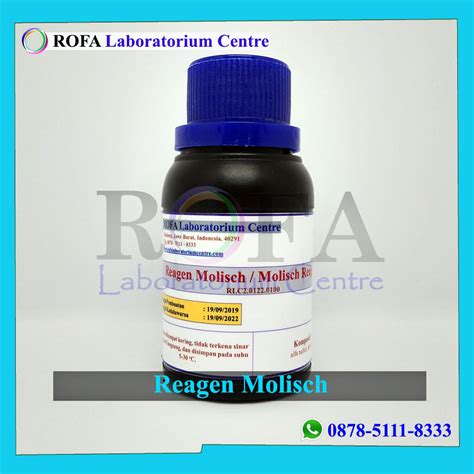 Reagen Molisch / Larutan Molisch / Molisch Reagent 100 mL