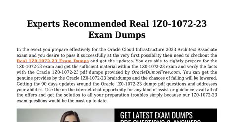 Real 1z0-1111-23 Exam Dumps