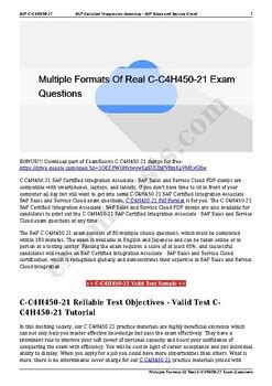 Real C_C4H450_01 Exams