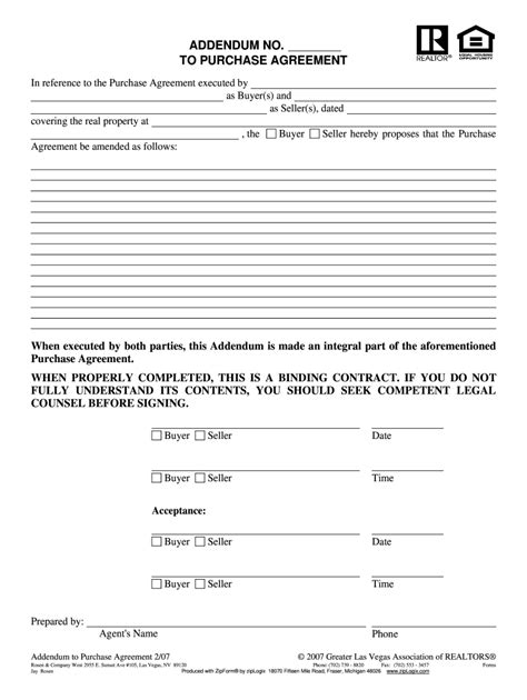 Real Estate Addendum S PDF 20072024 Form Fill Out and Sign Printable