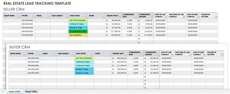 Real Estate Lead Tracking Sheet petermcfarland.us