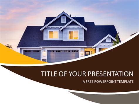 Real Estate Powerpoint Template Presentationgo