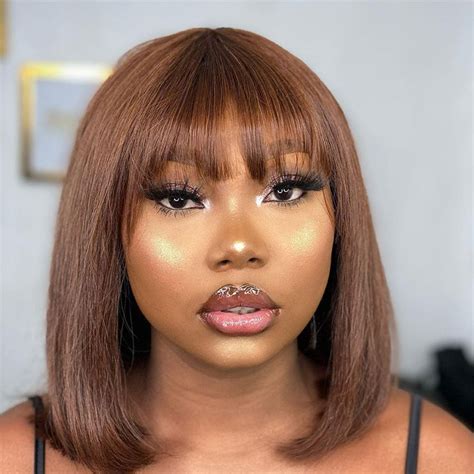 Real Human Hair Wigs With Bangs: Indulge in Natural Beauty and Confidence