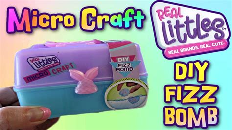 Real Littles Miro Craft DIY Mini Fizz Bath Bomb With Crafting