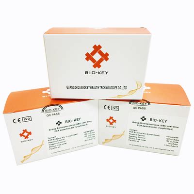 Real Time PCR Group B Streptococcus GBS STD STI Test Kit Lyophilized 48
