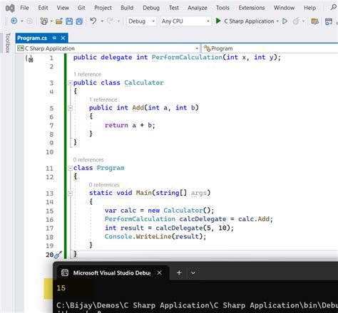 Real Use Of Delegates In C# - c-sharpcorner.com