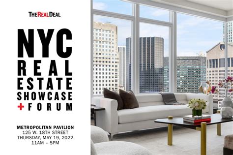 Real deal nyc. May 8, 2024. Metropolitan Pavilion. 125 W 18th St, New York, NY 10011. SHARE THIS EVENT. New York’s marquee real estate event returns on May 8, 2024 . The Real Deal welcomes you to join a cohort ... 