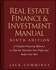 Real estate finance and investment manual by jack cummings. - 95 kawasaki 750 sts service manual.