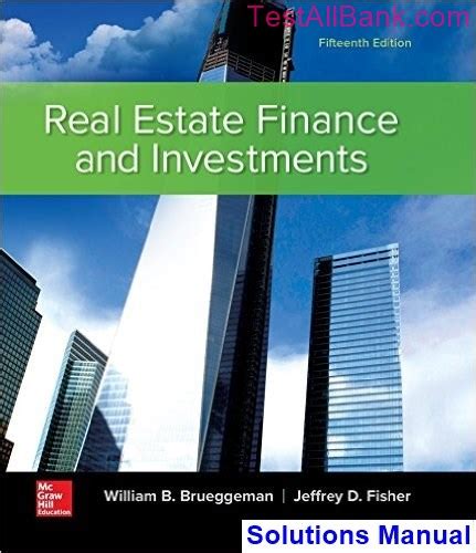 Real estate finance investments solution manual. - How to write a training manual.
