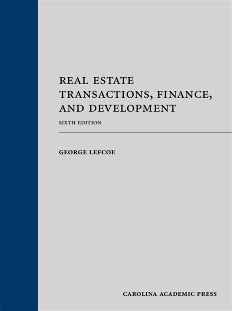 Real estate transactions finance and development sixth edition teachers manual. - La diferencia entre dios y larry ellison.