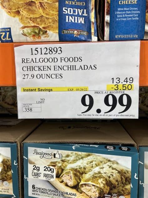 Hey Chef Dawgs! These are the Kirkland Signature brand homemade enchiladas from Costco. You'll notice they are packed with Costco's rotisserie chicken and ta.... 