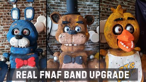 The Rockstars are based off the withereds (according to the fnaf AR emails) so we can assume them and the rest of the fnaf 6 tycoon mode characters are pretty weak. Also using real life FEC animatronics as reference we can assume the majority of the animatronics have the strength of your average Halloween decorations.. 