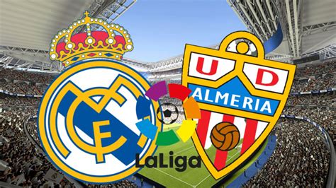 Real madrid v almeria. ¿Dónde ver Real Madrid vs. Almería por La Liga 2023-2024? Horario, canales de TV y streaming online. Día: Domingo 21 de enero; Hora: 16:15 de España (15:15 en Canarias) 