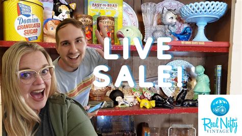 Welcome to the LIVE channel for Real Nifty Vintage where you will find vintage sales, chats and live streams! Make sure you subscribe to the channel to be able to participate in our sale and chat ... . 