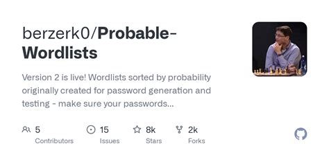 Real passwords.  Version 2 is live! Wordlists sorted by probability origina...