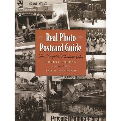 Real photo postcard guide by robert bogdan. - Spring final study guide for biology.