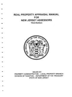 Real property appraisal manual for new jersey assessors by new jersey local property tax bureau. - Sistemi di pagamento in undici paesi industrializzati.