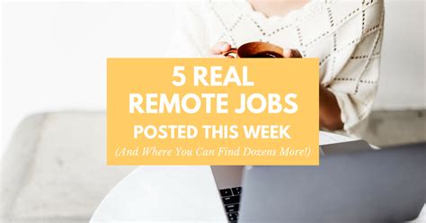 Real remote jobs. Sep 23, 2023 ... In this video, I am going to answer one of the most frequently asked questions: How to find remote jobs? I will also share some free tools ... 