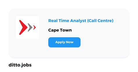 Real time planning analyst - Cape Town Jobrapido.com