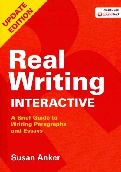 Real writing interactive update edition a brief guide to writing paragraphs and essays. - 2015 suzuki df 60 service manual.