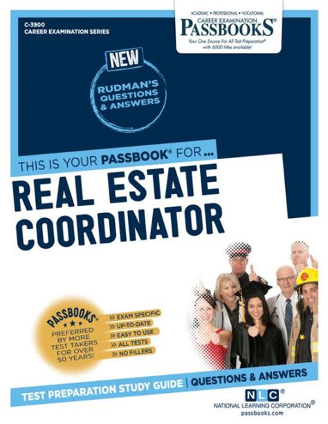 Download Real Estate Coordinator Passbooks Study Guide By National Learning Corporation