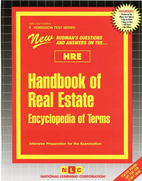 Download Real Estate Coordinator Passbooks Study Guide By National Learning Corporation