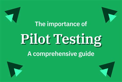 Real-World Testing and Pilot Programs