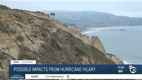 Real-time updates: Hilary moves through San Diego County