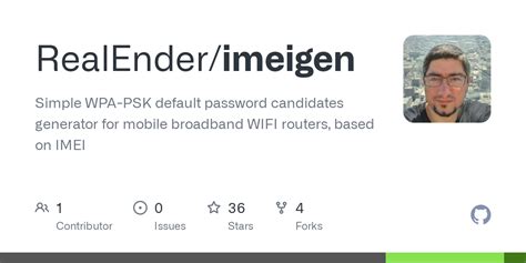 RealEnder/imeigen - Github