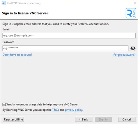 RealVNC for Windows