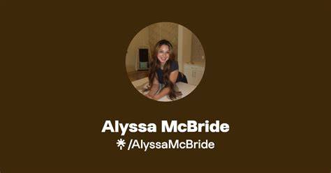 Realalyssamcbride Onlyfans Naked