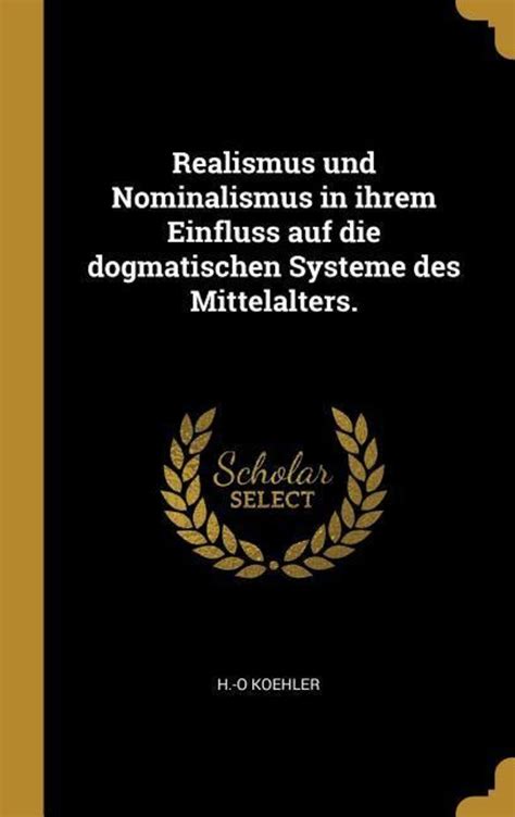 Realismus und nominalismus in ihrem einfluss auf die dogmatischen systeme des mittelalters. - Ama guides to the evaluation of permanent impairment 7th edition.