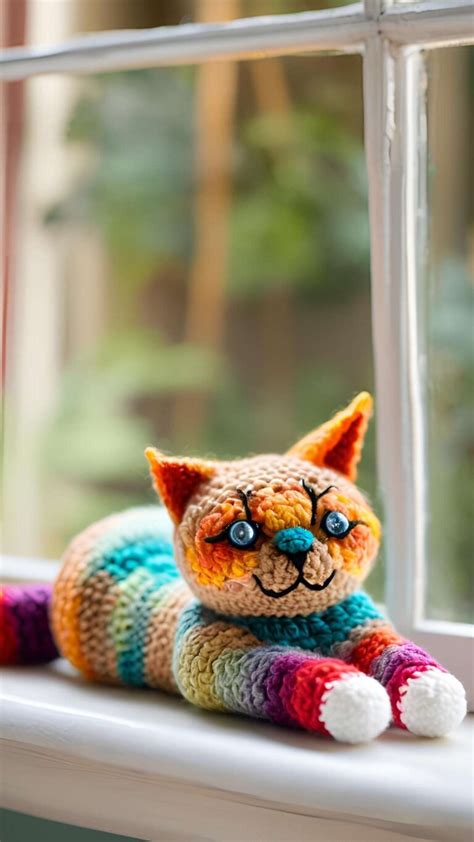 Realistic Crochet Cat Pattern Free This Pattern Is Made Using Only
