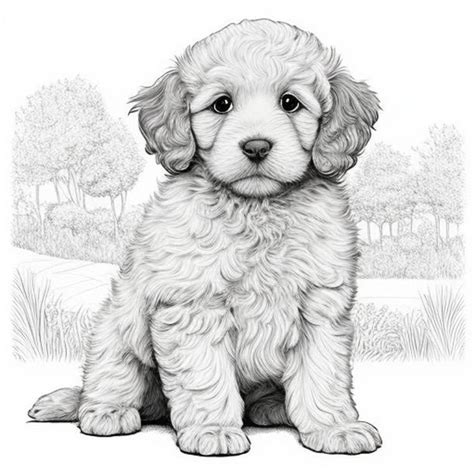 Realistic Dog Coloring Sheets