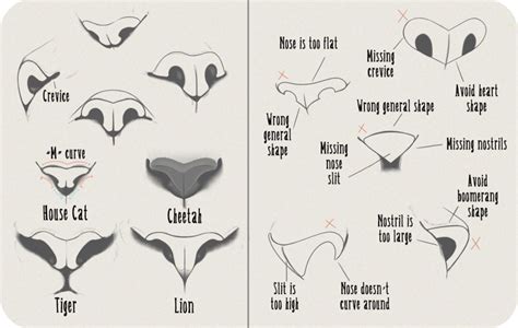 Realistic Feline Nose Tutorial by on