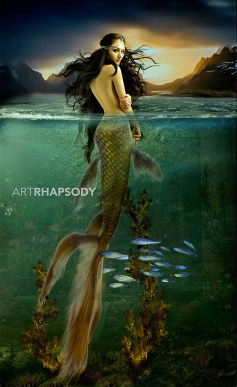 Realistic Mermaid Art